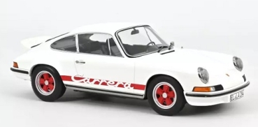 127514 Porsche 911 Carrera RS 2.7 1973 Grand-Prix-White/Red 1:12